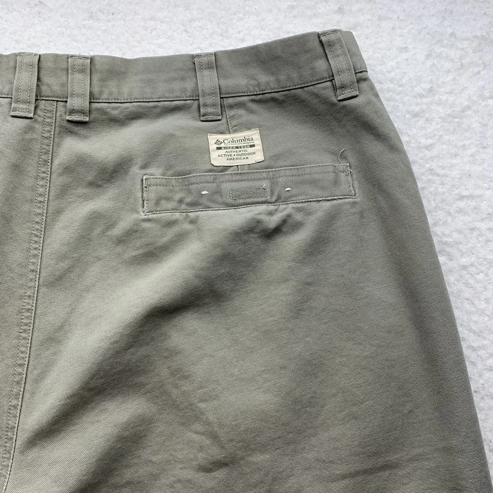 VTG Columbia ROC Cargo Pants Mens‎ 41x30 (Tag 42x30) Wide Leg Zip Pocket Hiking